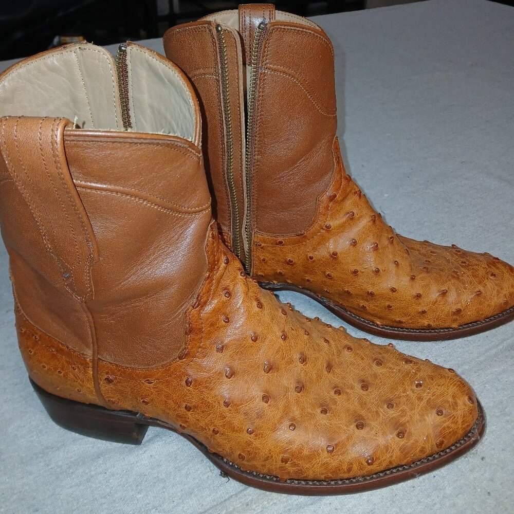 Tecovas Men Ostrich Boots